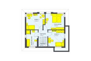 Stadtvilla als Effizienzhaus, 2 Kinderzimmer, Home-Office und Grundstück – Uecker-Randow (Kreis) – Vorschaubild 3