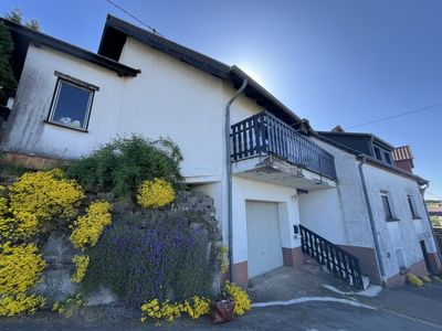 SCHEUERN : Haus mit EINLIEGERWOHNUNG für HANDWERKER in HÖHENLAGE mit WEITBLICK !