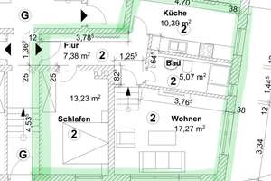 Sanierte 2 Zi-Whg. mit Einbauküche + Nähe Maschsee – Stammestraße 63A, 30459 Ricklingen (Ortsteil), Hannover – Vorschaubild 7