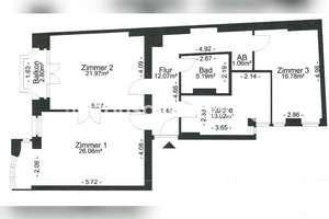 Tauschwohnung: 3 Zim. /100qm Altbau Wedding gegen 2-3 Zim. im SW von Berlin