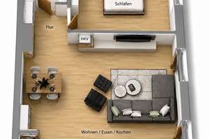 Moderne 2-Zimmer-Neubauwohnung mit Einbauküche, Fußbodenheizung & Aufzug in Offenbach – 63065 Mathildenschule, Offenbach am Main – Vorschaubild 19