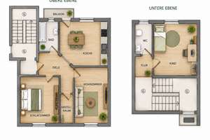 Schöne 4-Zimmer Wohnung mit Garten und Garage in Senden/Ay – Am Schlossblick 10, 89250 Senden – Vorschaubild 15
