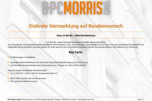 Gepflegtes Mehrfamilienhaus am Prenzlauer Berg mit Baugenehmigung zur Aufstockung