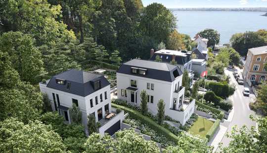Bild von Blankenese mit Elbblick - Exklusive Villa mit Tiefgarage