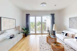 Exclusive 3-Room Apartment with Balcony & Two Bathrooms in Prime Location