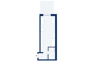 B06: Komfortables Mikro-Apartment mit erholsamer Gartenterrasse – Hausdorffstraße 348, 53129 Dottendorf, Bonn – Vorschaubild 3