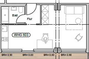 Schönes 1. Zimmer Apartment SB Innenstadt mit großer Dachterrasse und einmaligem Ausblick – Stengelstraße 16-18, 66117 Stadtverband Saarbrücken (Kreis) – Vorschaubild 17