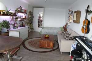 Helle 1-Zimmer Wohnung im 13. OG mit Balkon in München-Solln (mit spitzen Ausblick über die Stadt!)