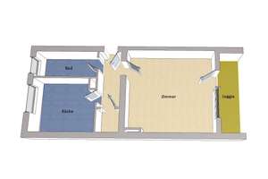 IMMOBERLIN.DE - Ansprechende Wohnung mit ruhiger Westloggia in Altstadtnähe – Die vollständige Adresse der Immobilie erhältst du vom Anbieter., 13585 Spandau (Ortsteil), Berlin – Vorschaubild 6