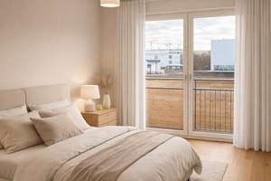 Grüne Idylle mitten in der Stadt: 3 Zimmer mit Ankleide, 2 Bädern und Terrasse – Hildegard-Knef-Straße 99, 40549 Heerdt, Düsseldorf – Vorschaubild 5