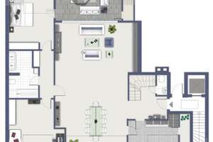 Penthouse-Maisonette nah am Aaper Wald — 220 m², 4 Schlafzimmer, Galerie, Sonnenterrasse – 40472 Rath, Düsseldorf – Vorschaubild 19