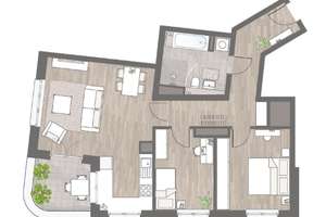 Attraktive Neubauwohnung mit optional 3-Zimmern – Bonner Str. 168, 50968 Raderberg, Köln – Vorschaubild 13