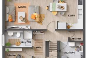 Ein Haus mit Charme – heimelig und stilvoll – Die vollständige Adresse der Immobilie erhältst du vom Anbieter., 75335 Dobel – Vorschaubild 9