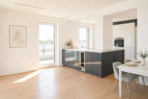 Penthouse mit Skylineblick und großer Südwestterrasse am Riedberg