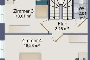 Platz für die ganze Familie - 6,5-Zi.-Maisonette in Ergenzingen mit Balkon & VVS in 5 Gehmin. – Gäustraße 24, 72108 Rottenburg am Neckar – Vorschaubild 15