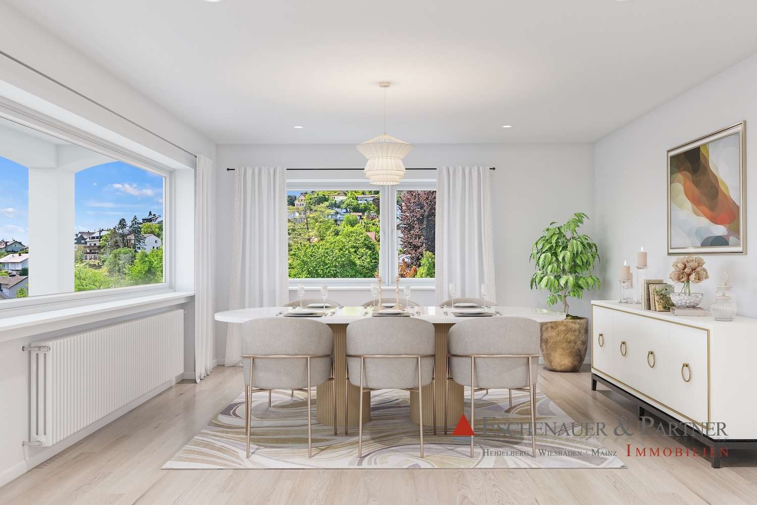 Immobilie in Wilhelmsfeld - Panoramablick in Bestlage: Großes Dreifamilienhaus auf 1.218 m² Grundstück für Eigennutzer & Anleger - Bild 4