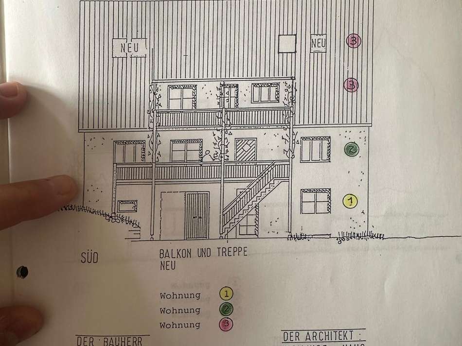 Gebäude Gartenasicht