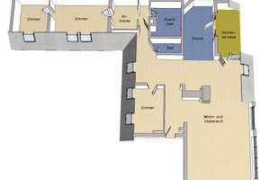IMMOBERLIN.DE - Lichtdurchflutete Dachgeschosswohnung mit Südwestterrasse & Lift in Toplage – Die vollständige Adresse der Immobilie erhältst du vom Anbieter., 10629 Charlottenburg, Berlin – Vorschaubild 10
