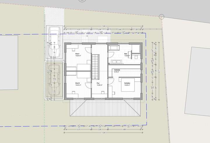Grundriss Obergeschoss