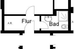Kleines Apartment in bester Lage! – Kommenderiestr. 53, 49074 Innenstadt, Osnabrück – Vorschaubild 2