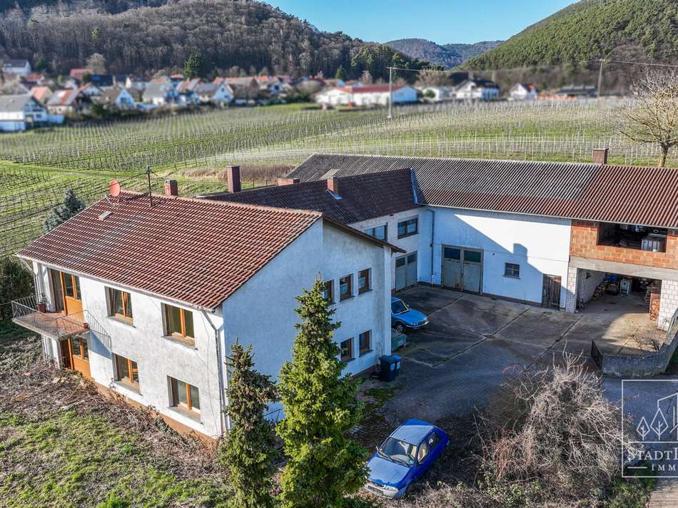 Hausansicht - Hof