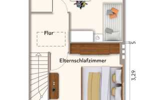 Erbbaugrundstück - Reihenendhaus mit einem wunderschönen Garten in Travemünde. – Lübeck – Vorschaubild 11
