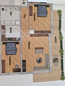 Helle 3-Zimmer-Wohnung in Schwalbach am Taunus