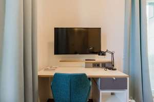 All-inklusive Miete! Studio mit privater Terrasse nahe Hauptbahnhof in der Europa City Berlin – Lehrter Straße 24B, 10557 Moabit, Berlin – Vorschaubild 5