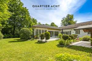 QVIII - SONNIGER BUNGALOW MIT GROSSEM GARTEN – Die vollständige Adresse der Immobilie erhältst du vom Anbieter., 82031 Grünwald – Vorschaubild 9