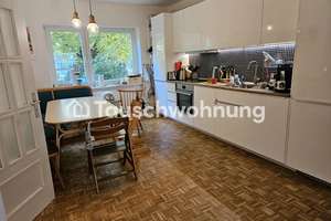 Tauschwohnung: Erdgeschosswohnung mit Garage und großem Küchen-Wohnbereich