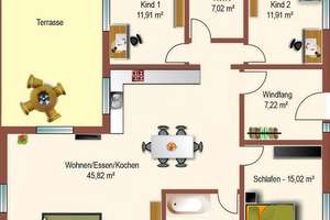 Ostern 2027 mit eigenem Garten in Leipzig/ Lindenthal? Neu geplantes Einfamilienhaus mit Wärmepumpe. – Die vollständige Adresse der Immobilie erhältst du vom Anbieter., 4158 Lindenthal, Leipzig – Vorschaubild 5