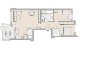 🍀SAMSTAGSBESICHTIGUNG🍀3 Zimmerwohnung 4.OG mit Balkon – Am Alten Lindewerk 10, 55246 Mainz-Kostheim, Wiesbaden – Vorschaubild 5