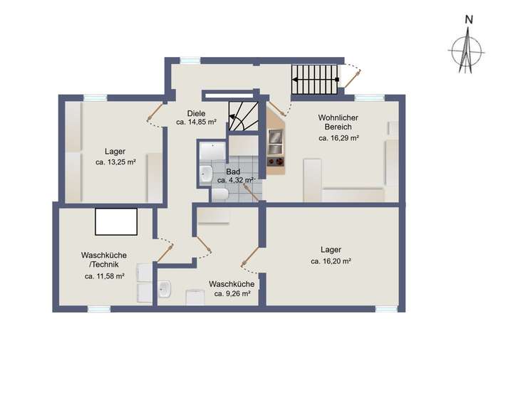 Grundriss Kellergeschoss