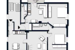 Wohnensemble aus Mehrfamilienhaus und Einfamilienhaus auf großem Grundstück in Hagen-Kabel (Boele) – Die vollständige Adresse der Immobilie erhältst du vom Anbieter., 58099 Boele, Hagen – Vorschaubild 47
