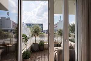 Moderne 2-Zimmer-Wohnung in Schwabing mit Balkon zum grünen Innenhof – Petra-Kelly-Straße 7, 80797 Schwere-Reiter-Straße, München – Vorschaubild 9