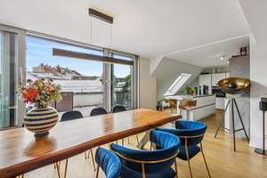 Penthouse-Flair über den Dächern der Düsseldorfer Innenstadt
