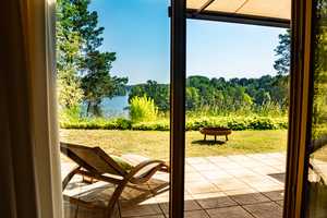 Finnisches Blockhaus + Direkt am See + Privater Steg mit Boot + Sauna – Barnim (Kreis) – Vorschaubild 2