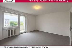 Mainz-Lerchenberg: Gepflegte 2 Zimmerwohnung mit Balkon und Aufzug  - ideal als Kapitalanlage 