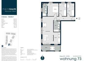 Moderne 4-Zimmer-Wohnung mit Süd-West Balkon – Die vollständige Adresse der Immobilie erhältst du vom Anbieter., 81249 Lochhausen, München – Vorschaubild 14