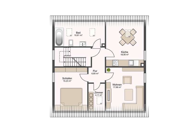 Grundriss Dachgeschoss