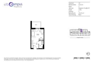 Campusnah wohnen – 1-Zimmer-Apartment in Magdeburg mit ALL-IN-Miete! – Rogätzer Straße 87, 39106 Alte Neustadt, Magdeburg – Vorschaubild 10