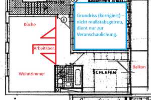 Schöne 2-Zi.-Whg., (Innenstadt), komplett renoviert, gut vermietet! EBK, Balkon, TG-Stellplatz – Regensburg – Vorschaubild 12