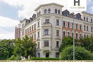 Heute an Morgen denken! Provisionsfrei Vermietet 4Zi Wohnung im Leipziger Zentrum  – Czermaks Garten 5, 4103 Leipzig – Vorschaubild 1