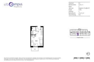 Jetzt mit Wunschgutschein! Möblierte 1-Zimmer-Wohnung mit All-In-Miete – Rogätzer Straße 87, 39106 Alte Neustadt, Magdeburg – Vorschaubild 9