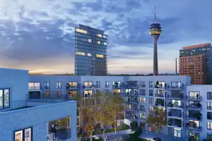 PANDION NEXT! Urbanes Wohnen mit Stil – 2-Zimmer-Traum mit EBK – Völklinger Straße 2c, 40219 Düsseldorf – Vorschaubild 2