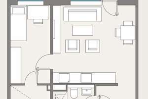 Erstbezug: Moderne 2-Raum-Wohnung in zentraler Lage mit Einbauküche und Balkon – Grunaer Straße 5, 1069 Pirnaische Vorstadt, Dresden – Vorschaubild 9