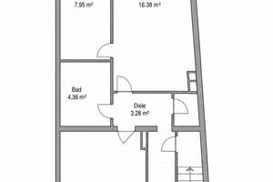 Helle 4-Zimmer-Wohnung mit 2 Balkonen und 2 Bädern in zentraler Lage  – Augustastraße 12, 52070 Kaiserplatz, Aachen – Vorschaubild 1