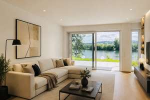 Exklusives Wohnen am Moselstausee – Luxus-Neubau mit unverbaubarem Wasserblick – Trierer Straße 26, 56072 Metternich, Koblenz – Vorschaubild 2