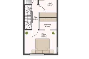 Stilvolles Reihenmittelhaus auf sonnigem Grundstück! – Die vollständige Adresse der Immobilie erhältst du vom Anbieter., 64289 Kranichstein, Darmstadt – Vorschaubild 21