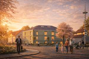 2 Zimmer & Balkon. R354 - Die Idee vom Wesentlichen.  München-Riem. Massivbauweise, KfW40+QNG